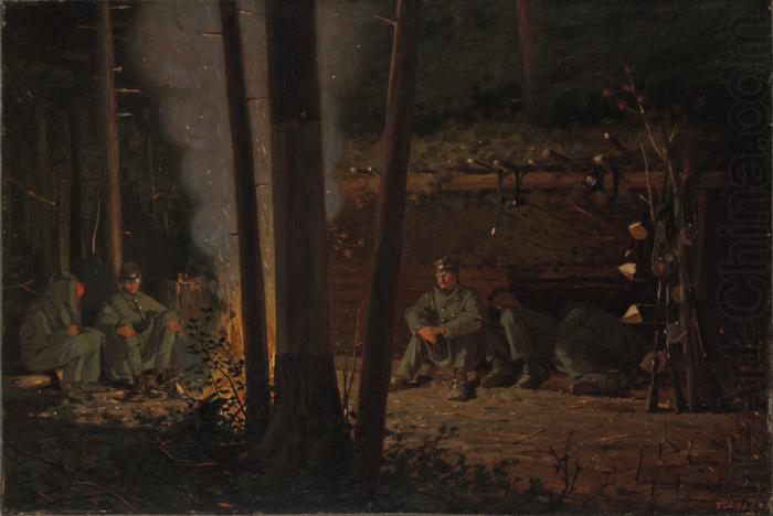 In Front of Yorktown, Winslow Homer